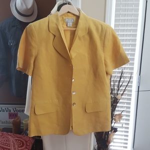 Jennifer Moore Linen Jacket